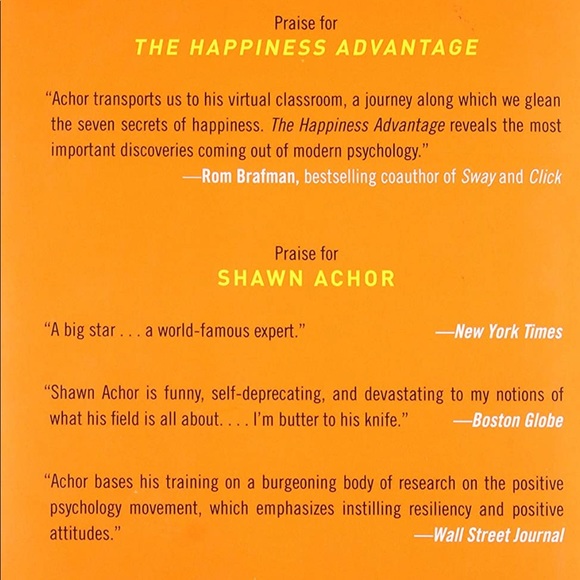 NWT The Happiness Advantage: The Seven Principles of Positive Psychology 236 pgs - Picture 2 of 2